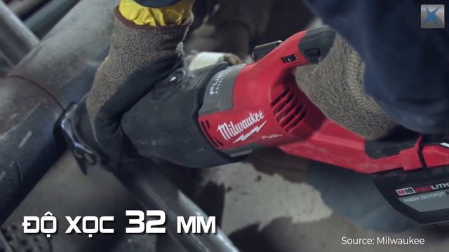 Máy cưa kiếm Milwaukee M18 FSX | Milwaukee® M18 FUEL™ Super Sawzall® Recip Saw смотреть онлайн