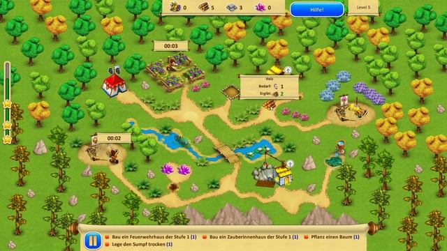 Gnomes Garden 2 Walkthrough Level 5 смотреть онлайн