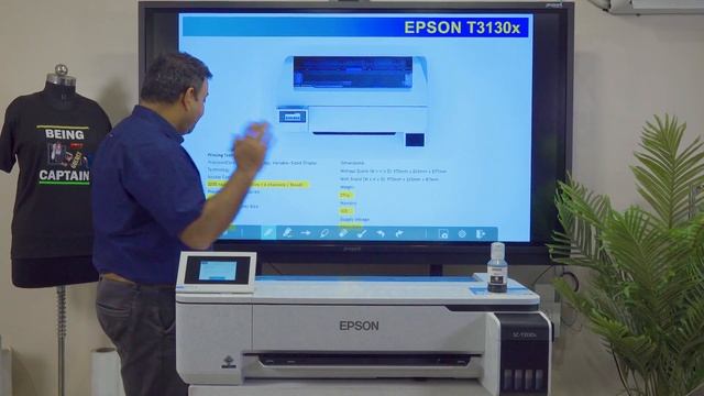 EPSON T3130x 24 INCH Large Format Ink Tank Printer Introduction & Product Explanation смотреть онлайн