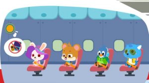 обзор игры аэропорт маленькой панды от компании Baby Bus