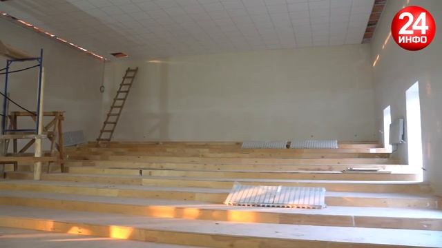 Строительство дома культуры в Гехи , инспектирует глава администрации Урус -Мартановского района