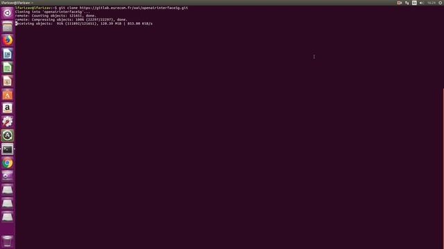 1. Installing old OpenAirInterface5G (Cloning openairinterface5g.git) смотреть онлайн