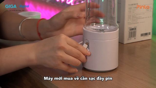 Hướng dẫn sử dụng máy xay sinh tố cầm tay Pinlo PL-B007W2W (HDSD) | Giga Digital смотреть онлайн
