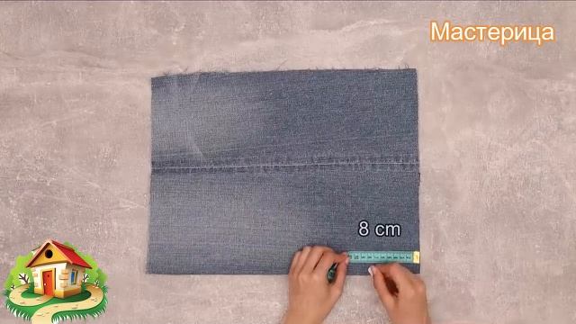 Руководство о том, как быстро сшить сумку из старых джинсов - сшейте сумку с 2 отделениями смотреть онлайн