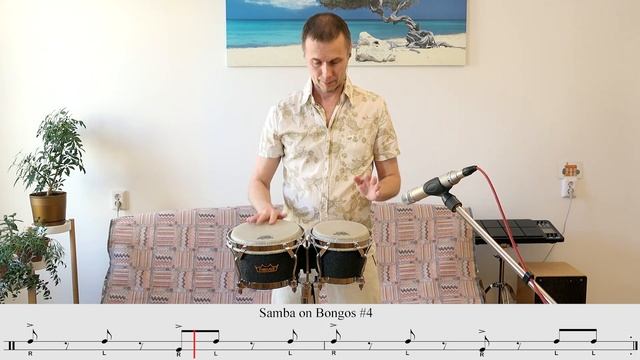 Samba rhythm on Bongos #3–5 смотреть онлайн