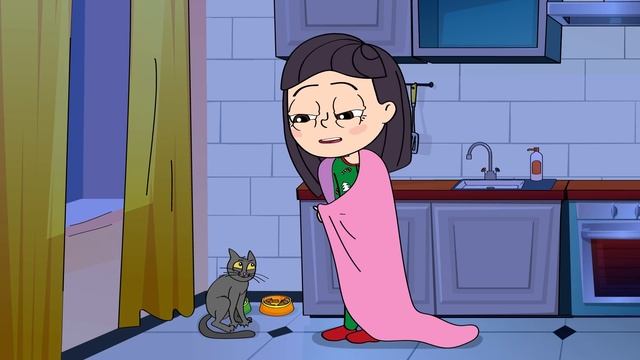 МОЙ НОВОГОДНИЙ КОТ (Анимация LOLka)