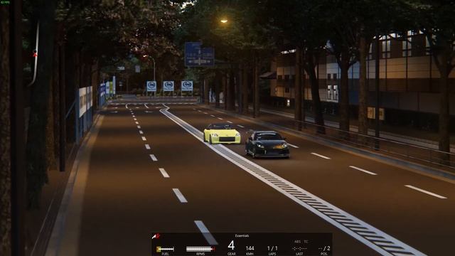 Nissan 400Z and Toyota GR86 in Assetto Corsa+Download смотреть онлайн