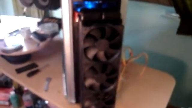 3 Way SLi Project Black Devil front of case part 2 смотреть онлайн