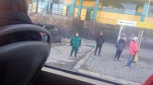 Тульский трамвай. Поездка на трамвае 71-619КТ №5 по маршруту №10. 02.05.2023