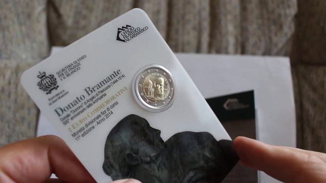 САН-МАРИНО!! 2 евро Донато Браманте 2014 смотреть онлайн