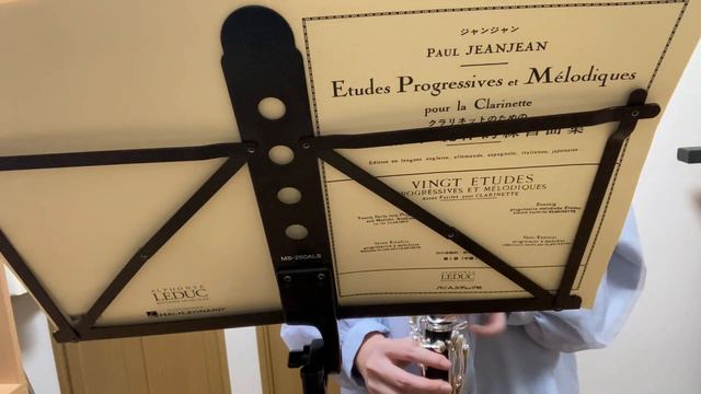 Etudes pour la Clarinette 4 - PAUL JEANJEAN смотреть онлайн
