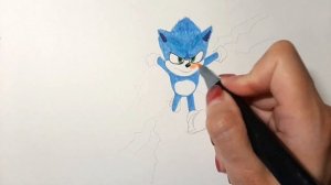 Как нарисовать СОНИКА | Шаг за шагом | How To Draw Sonic The Hedgehog | Step By Step Tutorial