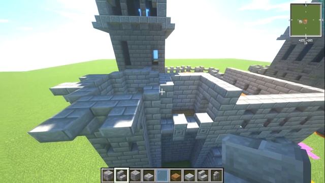 ? Minecraft Tutorial: How to Make a Castle! (25x25) смотреть онлайн