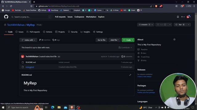 GitHub Quick Tutorial In Hindi For Beginners | Learn Github in 10 minutes? смотреть онлайн