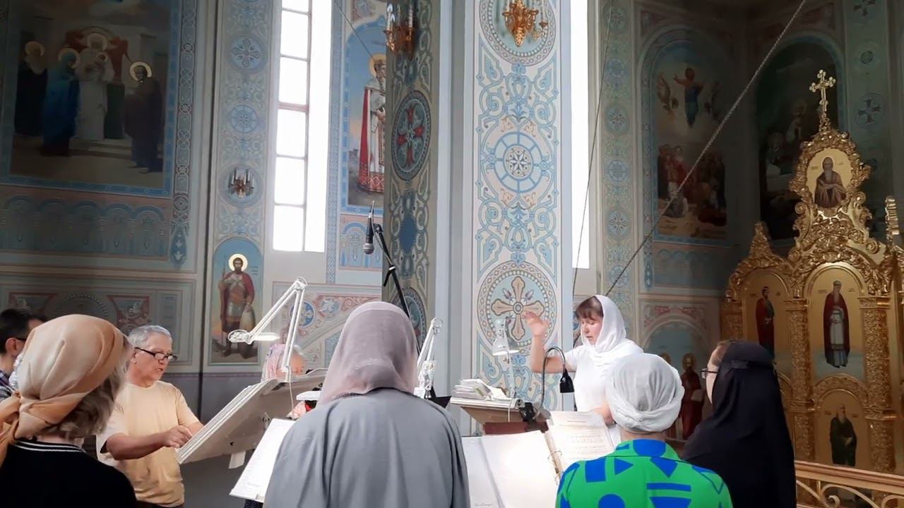 "Сподоби Господи..."( изложение монаха Давида). Регент Ирина Филатова. смотреть онлайн
