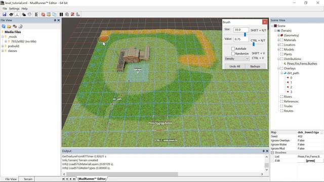 MudRunner Editor Tutorial 4: Scenery Part 2 (Add Trees) смотреть онлайн