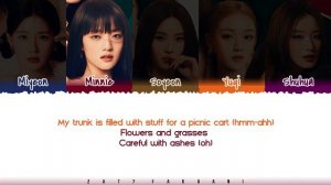 (G)I-DLE - 'TALL TREES' Lyrics [Color Coded_Eng]