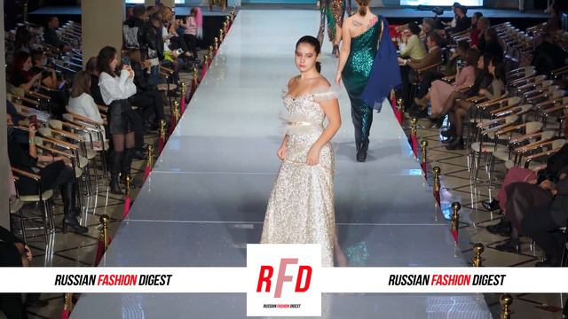 Estet fashion week 2021 Осень. Показ Rina Collection 4K. Съемка канала Russian Fashion Digest смотреть онлайн