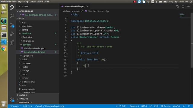 Laravel 8 tutorial - Seeding смотреть онлайн