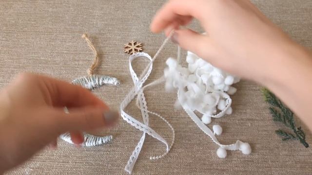 christmas ornaments\Елочная игрушка "месяц" из шпагата мастер класс/новогодний декор своими руками смотреть онлайн