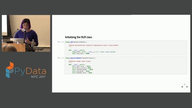 Nicole Carlson - Turning PyMC3 into scikit learn смотреть онлайн