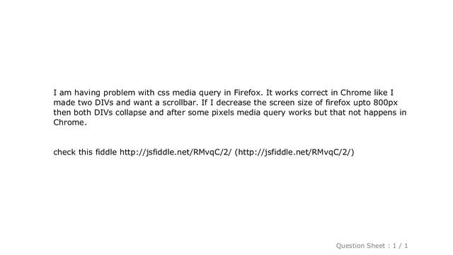 CSS : issue with CSS media queries(scrollbar) смотреть онлайн