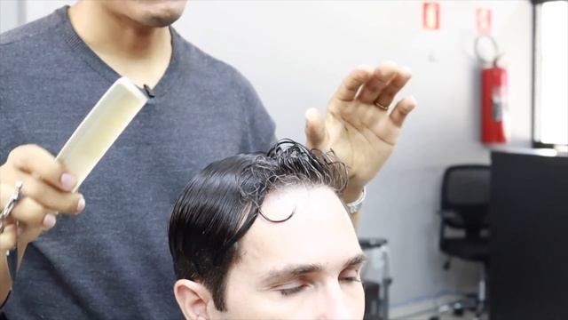 Simple Step by Step - How To Make Men's Haircut With Scissors | by Farley Santiago смотреть онлайн