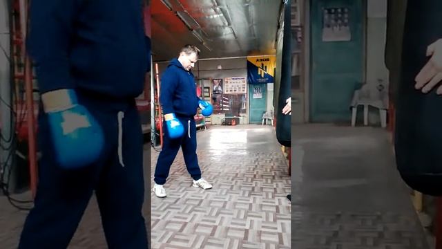 Индивидуальная тренировка номер 4. Работа на на мешке. смотреть онлайн