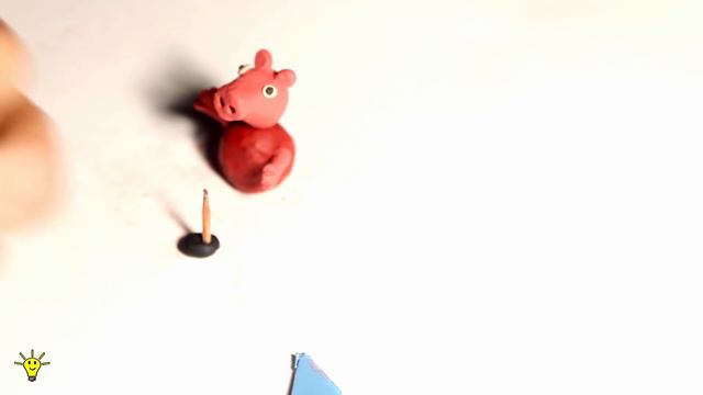 Свинка Пеппа из пластилина смотреть онлайн