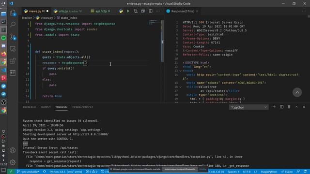 Estagiarios - E01 Trilha Python Django e Git смотреть онлайн