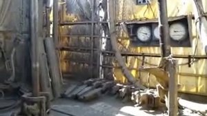 Спуск бурильной колоны  в открытом стволе.