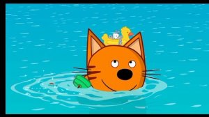 Три кота и море приключений Мультфильм для детей