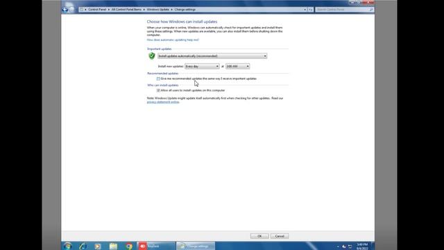 How to Update Windows 7 Automatically Update the Operating System || Automatic Updates for Windows смотреть онлайн