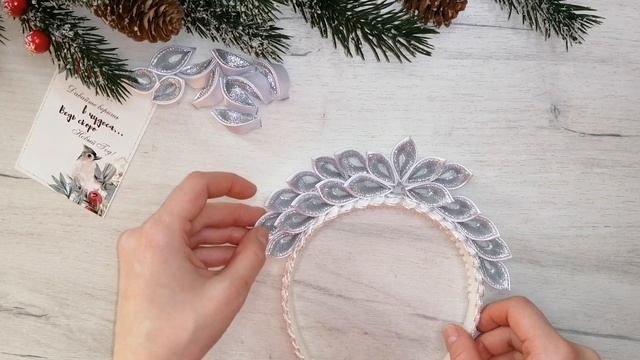 Популярные Короны в этом году! ❄ МК канзаши 