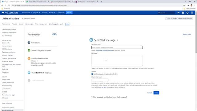 How to send a Slack message on Git commit смотреть онлайн