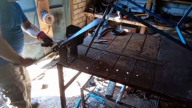 Как сделать быстро и просто скамейку из остатков материала. смотреть онлайн