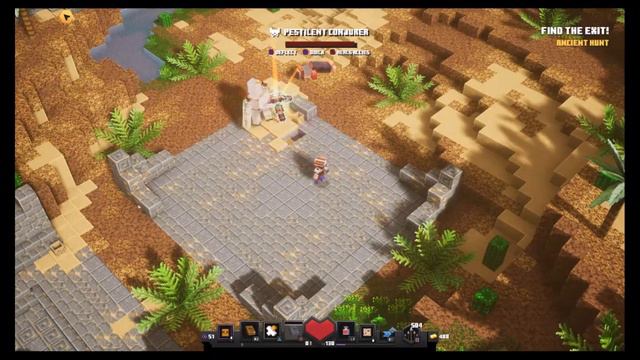ENCHANTED IRON GOLEM VS PESTILENT CONJURER (ANCIENT WITCH) | MINECRAFT DUNGEONS смотреть онлайн