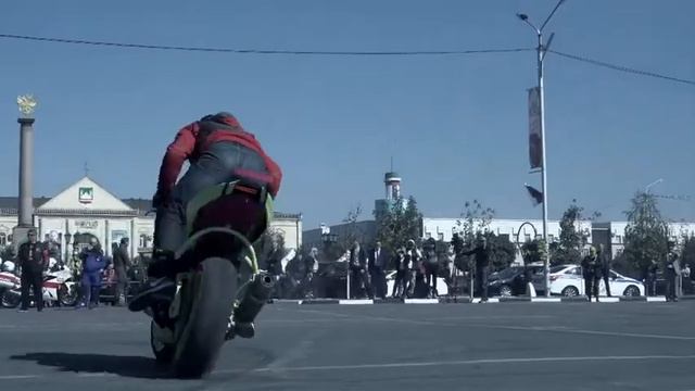 Грозный 199 лет. Стант Шоу от Ночных Волков смотреть онлайн