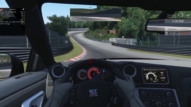 Assetto Corsa Nissan GT-R NISMO Gameplay HD 1080p смотреть онлайн
