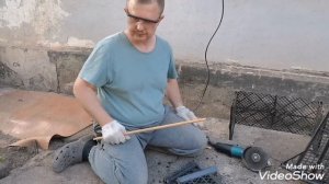 Забор для цветника, грядки своими руками. Дешиво и сердито.