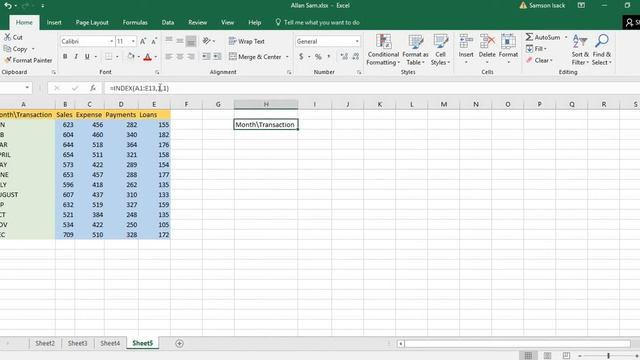 Excel: How to use Index function in excel смотреть онлайн