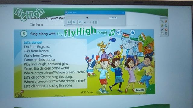 Fly High 3 Lesson 1 додаткова лексика ( countries) + дієслово to be смотреть онлайн