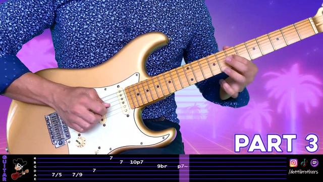 Hotel California Guitar Solo Lesson смотреть онлайн