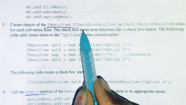 creating menu in java using frames and containers awt components смотреть онлайн