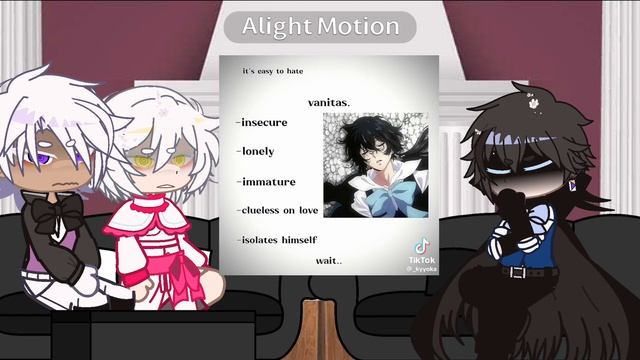 Case study of Vanitas react to || ships || angst || смотреть онлайн