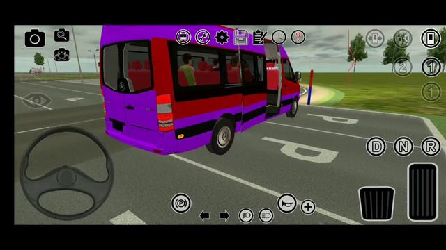 Proton Bus Simulator MOD - Mercedes Benz Sprinter 313CDI New Skin Made By Me!