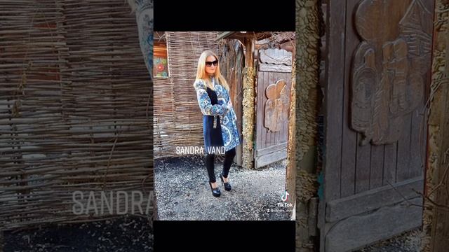 Двубортное пальто «Венский вальс» синий ? #sandravand смотреть онлайн