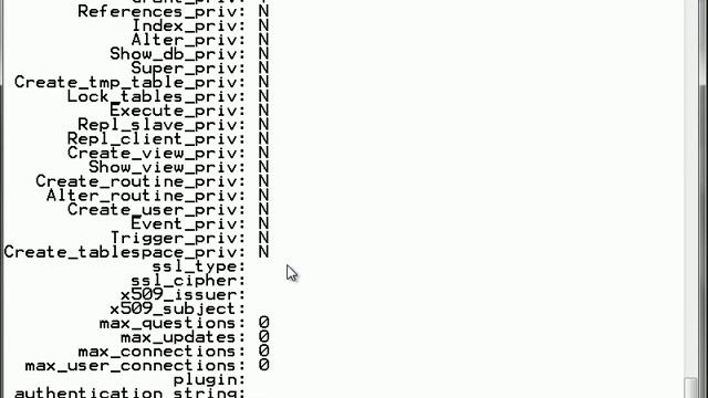 Seguridad GRANT REVOKE смотреть онлайн