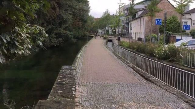 Как выглядит центр г.Падерборн, Германия. Paderborn смотреть онлайн
