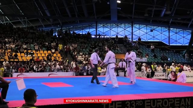 33rd EC IKO, 1/8 -90 Antonio Tusseau (France) - Aygun Kutlu (Turkey, aka) смотреть онлайн